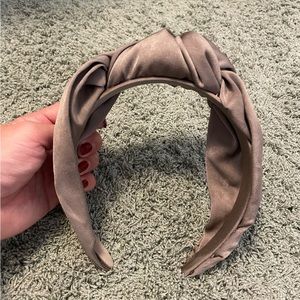 Satin knot headband